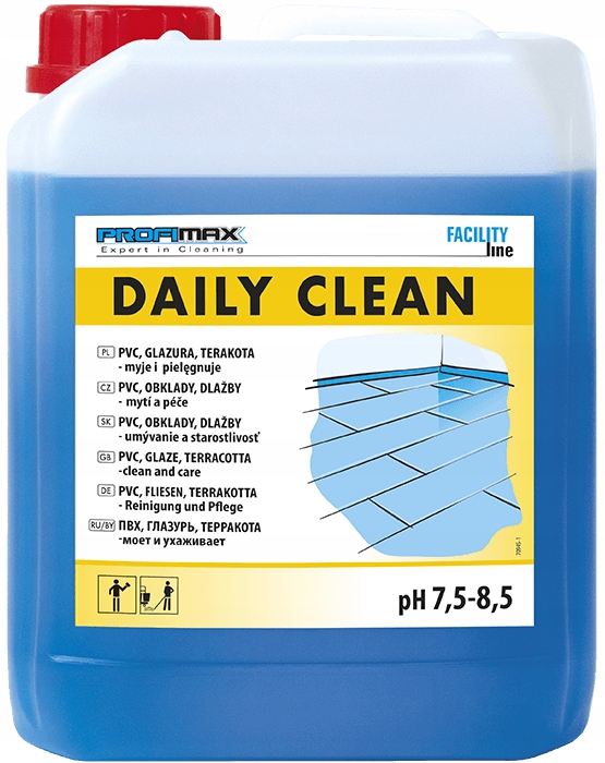 Lakma Daily Clean Pvc, Glazura A Terakota pro čištění a péči o pleť 5 l