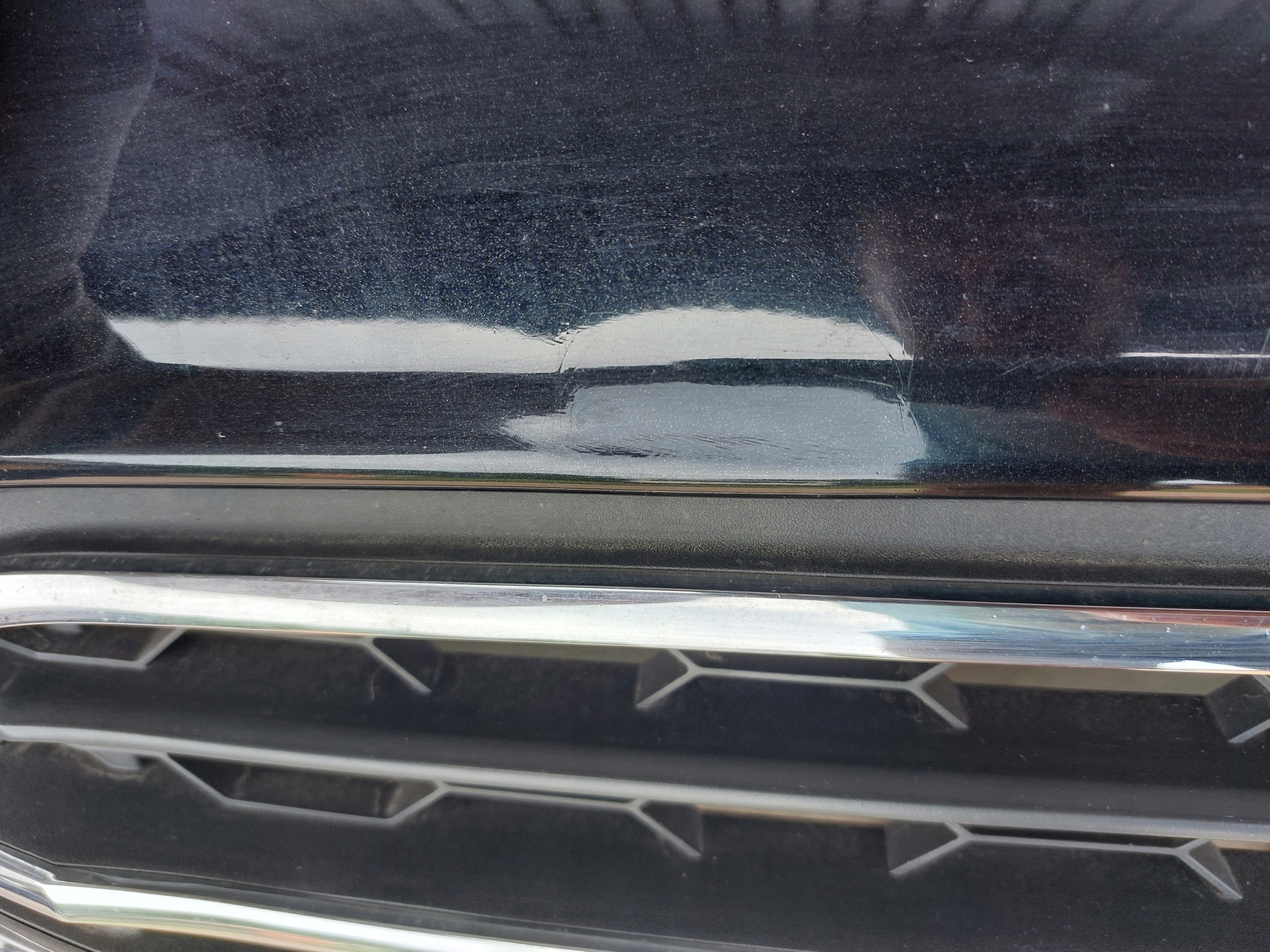 Frontstoßstange FORD ECOSPORT 12-17r schwarzer AA