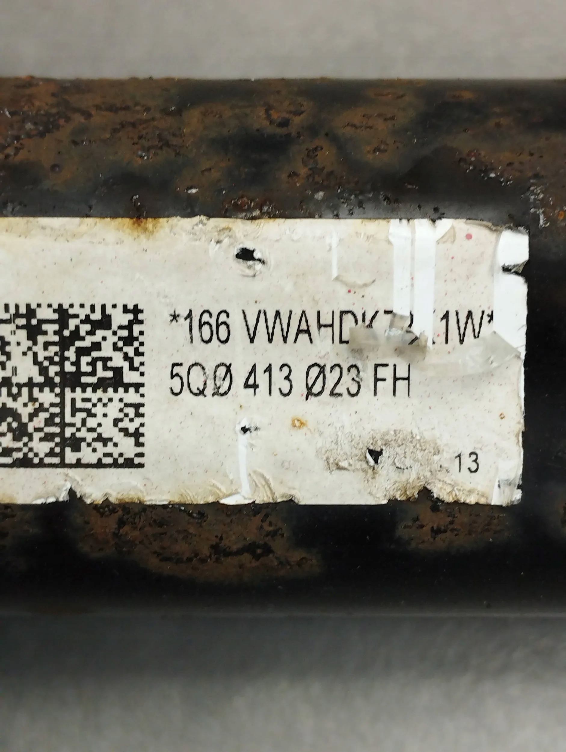 VW GOLF VII shock absorber left front 5Q0413023FH