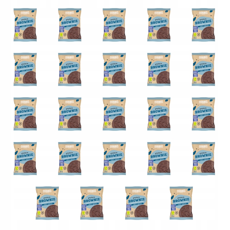 Frank & Oli Protein brownie čokoláda kakao měkká sušenka 50 g X24