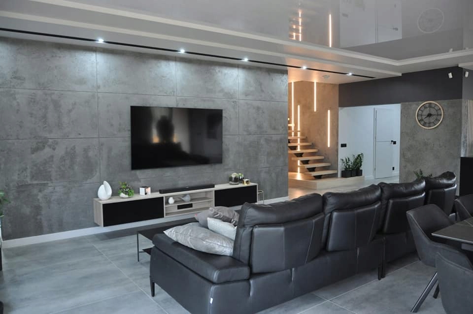 Architektonický beton 10-12 m2 BA-001 dekorativní hmota