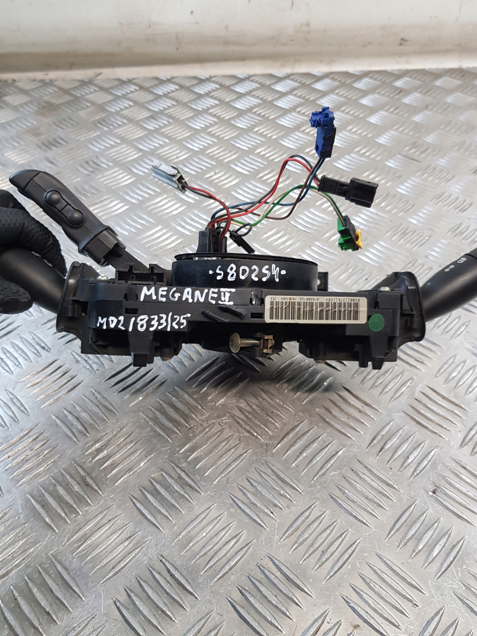 commande levier commodo sous volant RENAULT MEGANE II