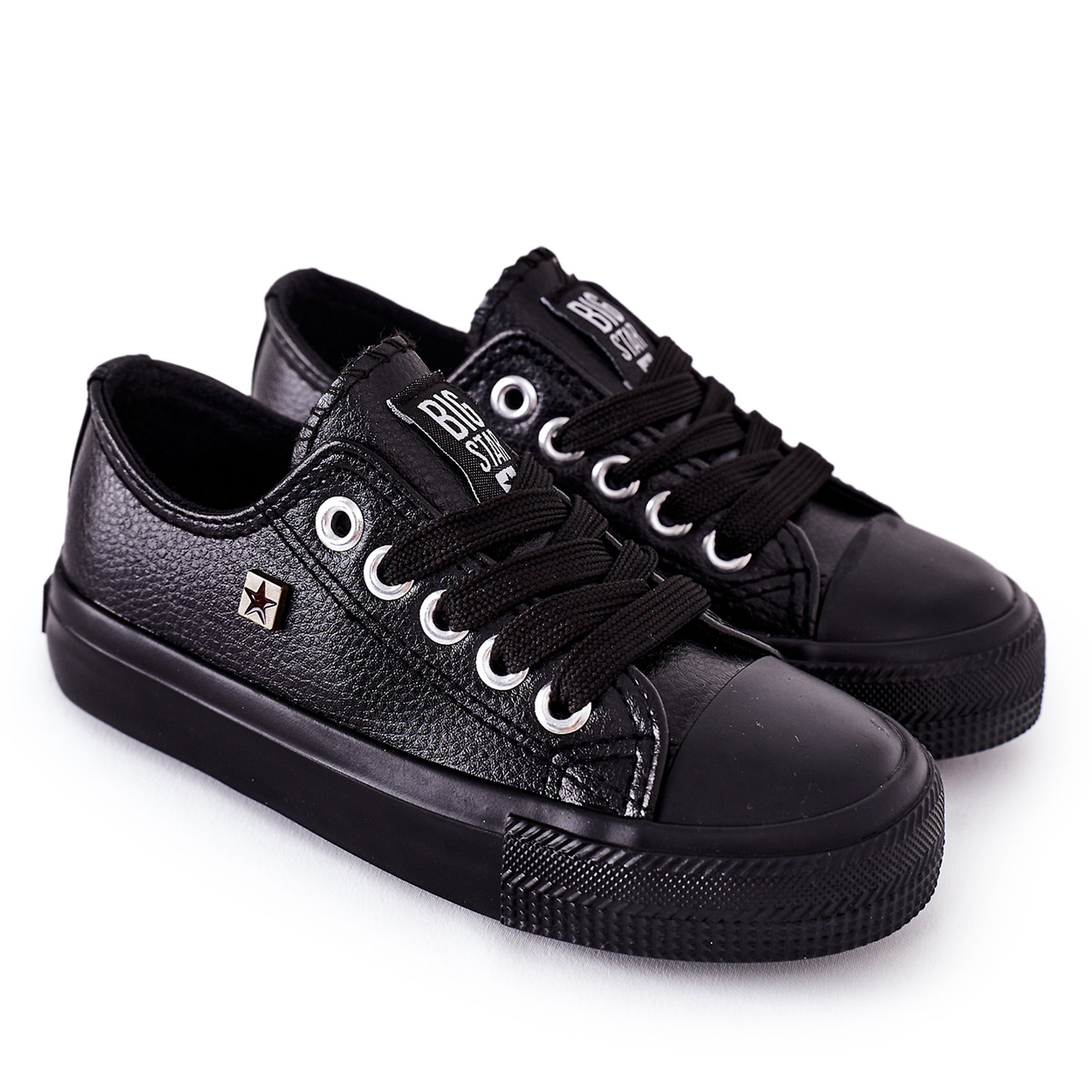 

Dziecięce Trampki Big Star FF374304 Czarne 35