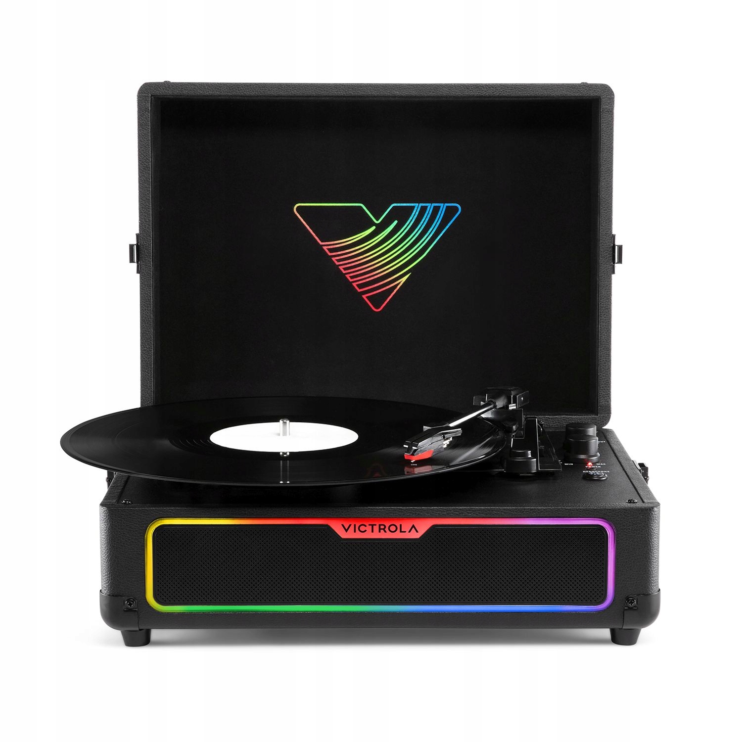Victrola VSC-700SB-BLK-INT Journey gramofon černý s Rgb podsvícením