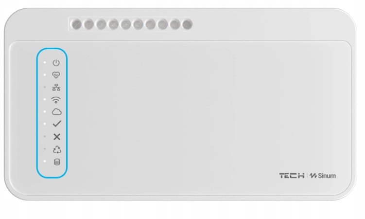 Tech Sterowniki Sinum WiFi EH-01 Lite Biała WG.23.0179, kc902