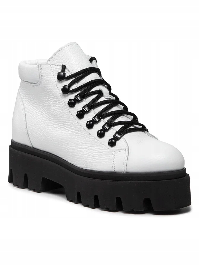 Dámské Kotníkové Boty Boty Charles Footwear Alva White 38