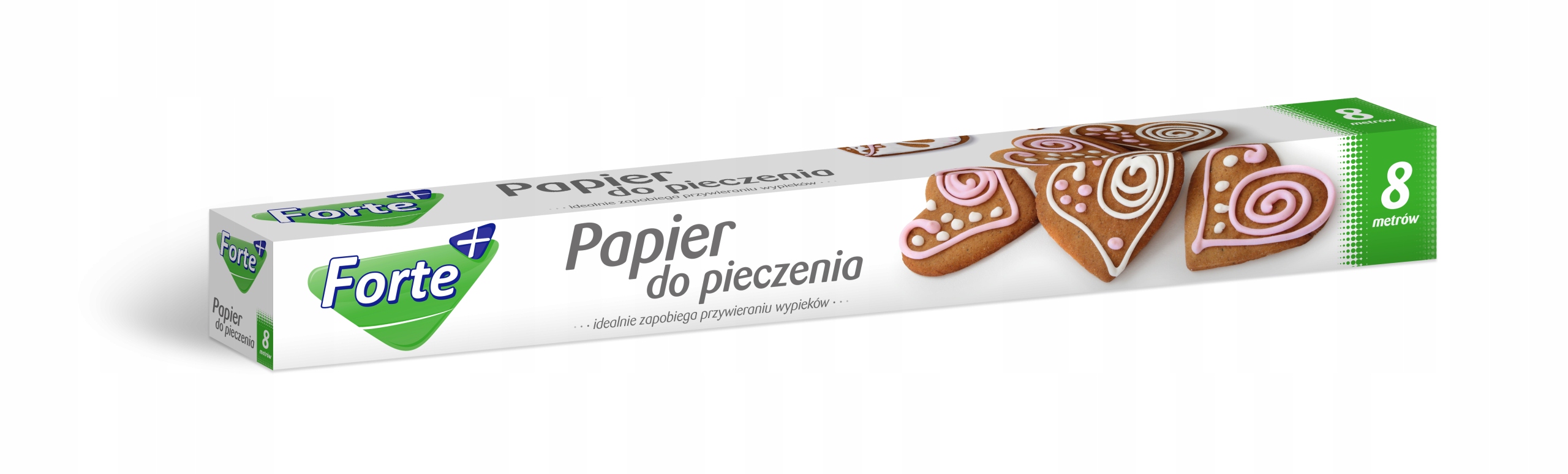 

Forte+ Papier Do Pieczenia 8M Box Silikonowany