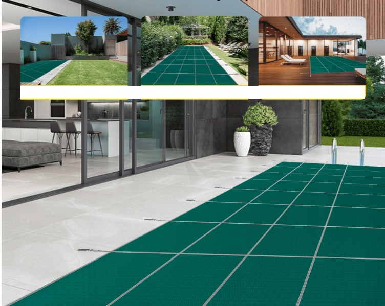 Pokrywa Do Basenu Plandeka Przykrycie Na Zime Pokrowiec Prostokątna 5.5x13m Rodzaj folia