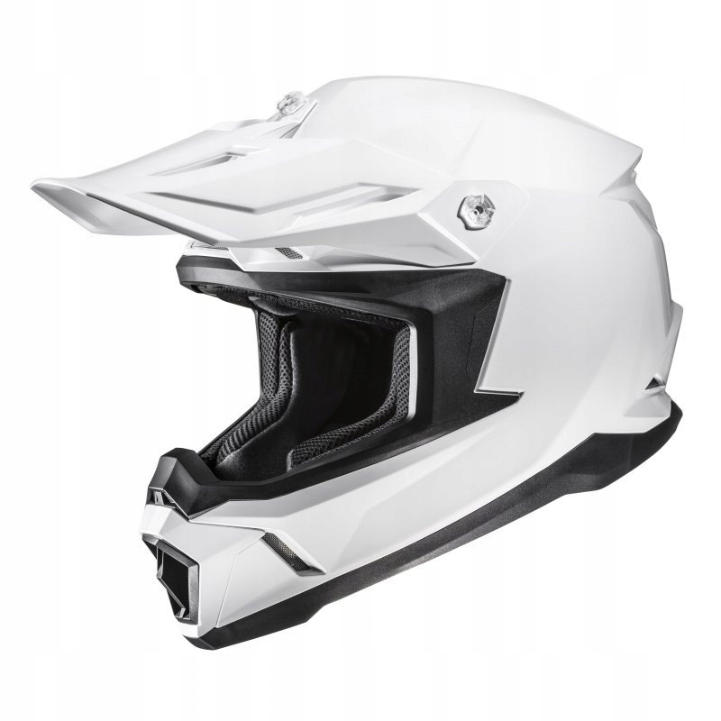 Motocyklová Prilba Hjc C50 Solid Pearl Biela L