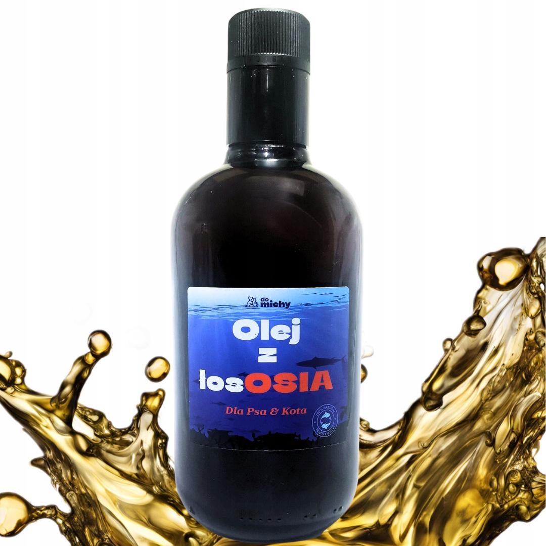 Levně Lososový olej pro psa a kočku 500 ml sklo Kompletní výsledky Výzkumu