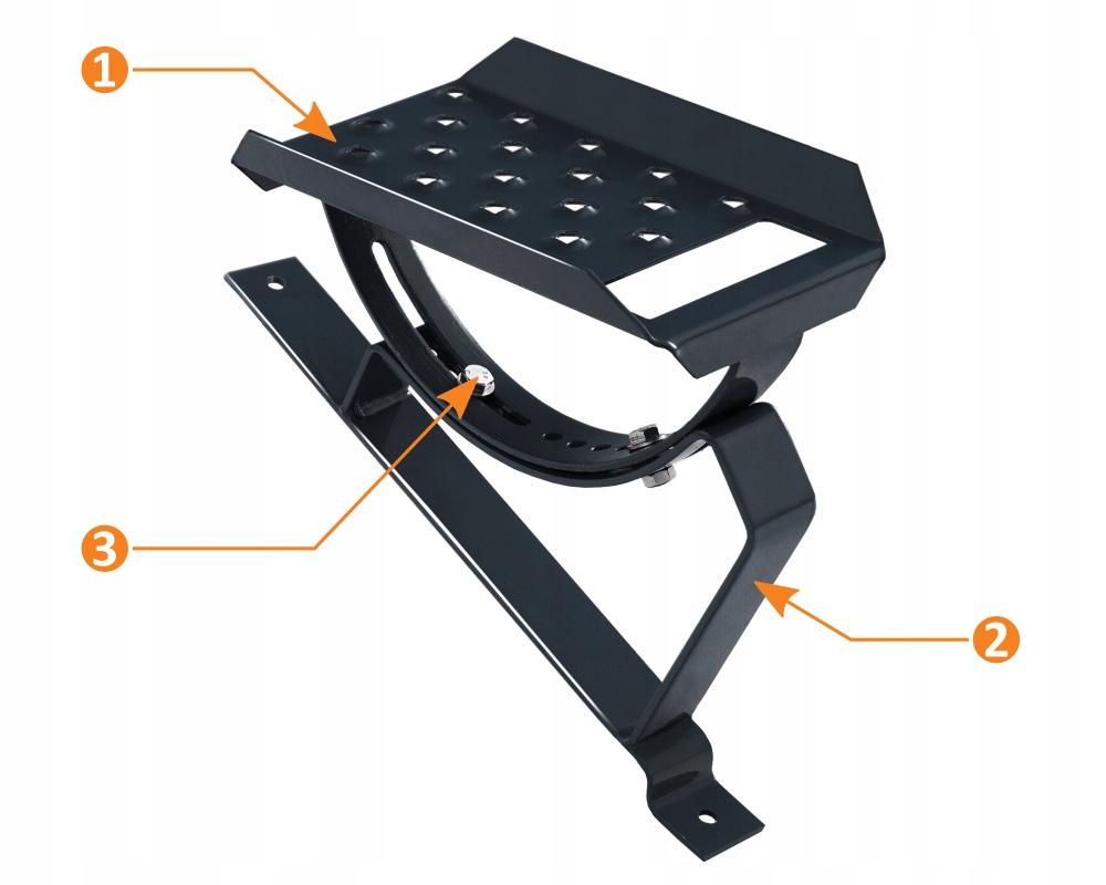 Stopień kominiarski kompletny do blachodachówki Marka Parotec