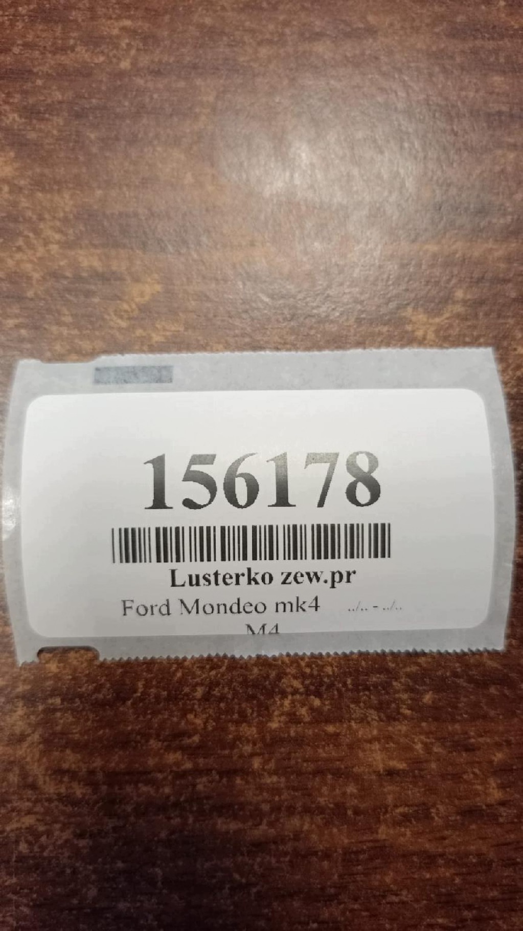 FORD MONDEO MK4 mirror right 5 PIN