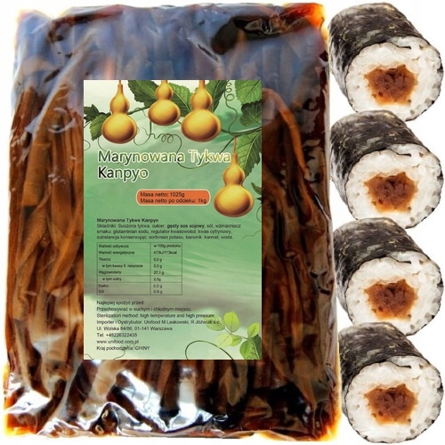 Levně Marinovaná Tykev Kanpyo 1 kg