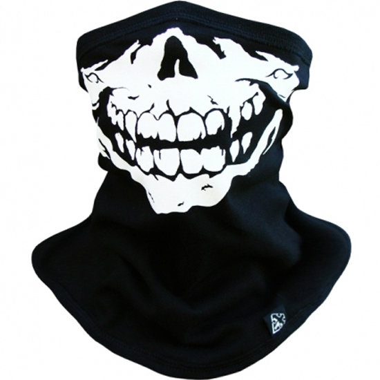 

Komin Kominiarka premium bawełna Czarna Czaszka