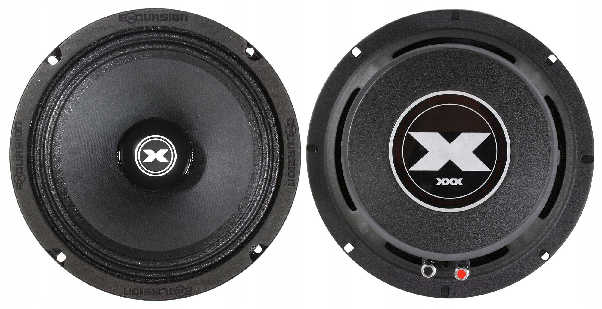 Excursion XXX-M8 – středobasové reproduktory Woofery Spl 200 mm 200 W 98 dB