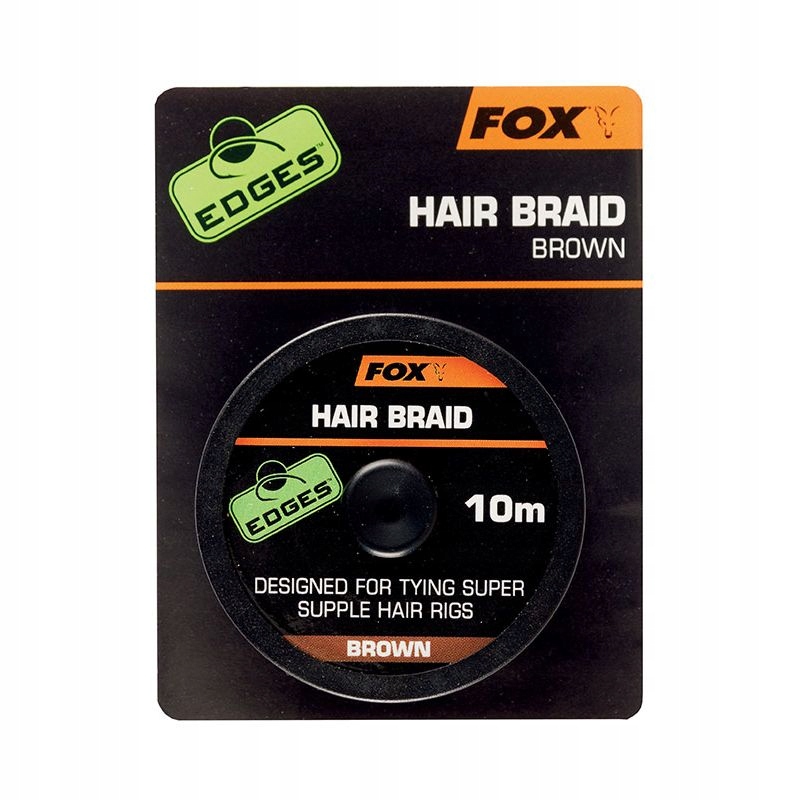 Fox Edges Hair Braid Brown