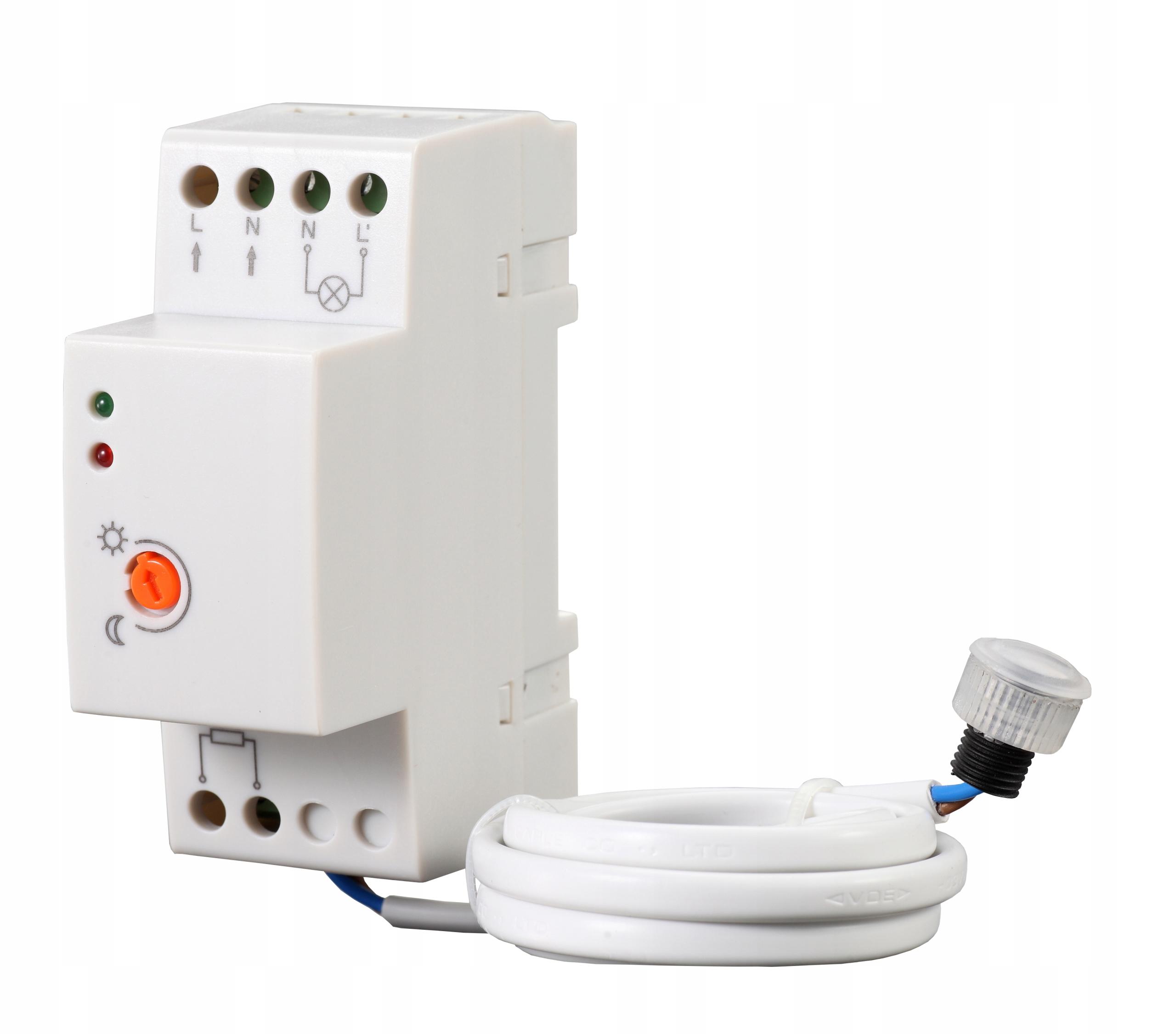 

Czujnik Zmierzchowy Zmierzchu 5000W Sonda Zew. Led
