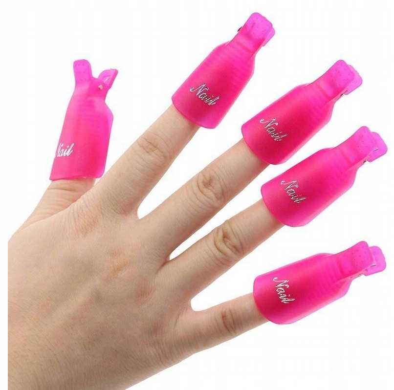 KLIPSY DO USUWANIA HYBRYD AKRYLU ŻELU x 10szt Kod producenta 5901062732876