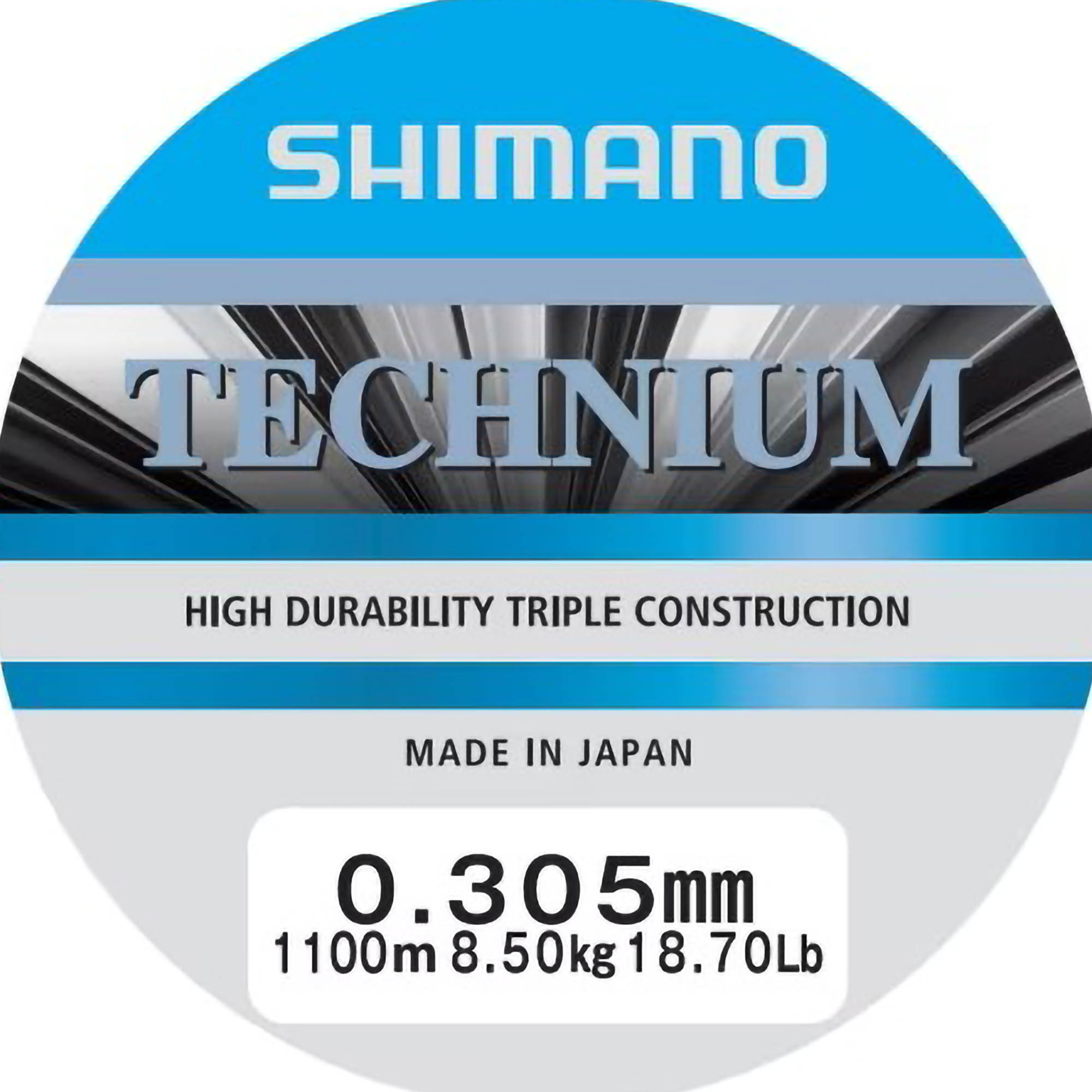 Żyłka Shimano Technium A 0,305mm 1100m 8,50kg Grey