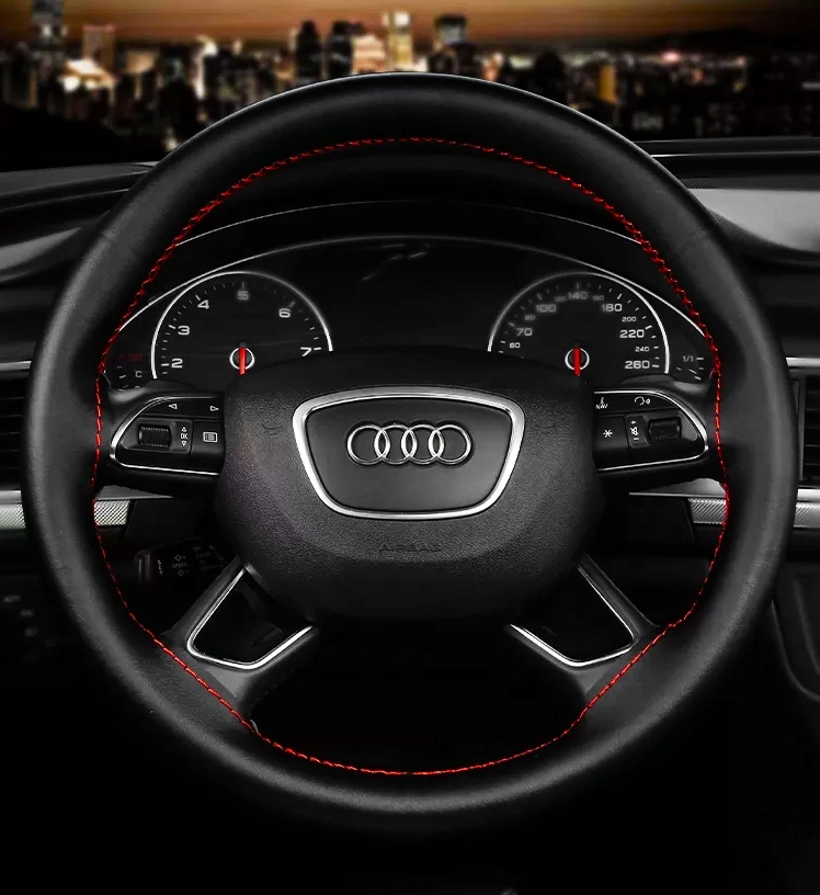 POKROWIEC NA KIEROWNICE Z JEDNEGO KAWAŁKA SKÓRY Producent Agmi