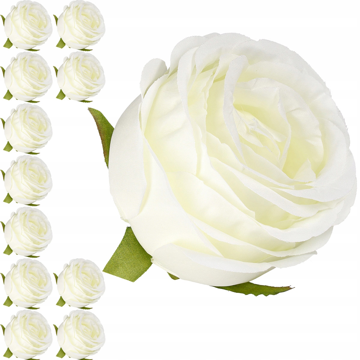 

Róża Róże Główka Wyrobowa Sztuczne Kwiaty 12szt