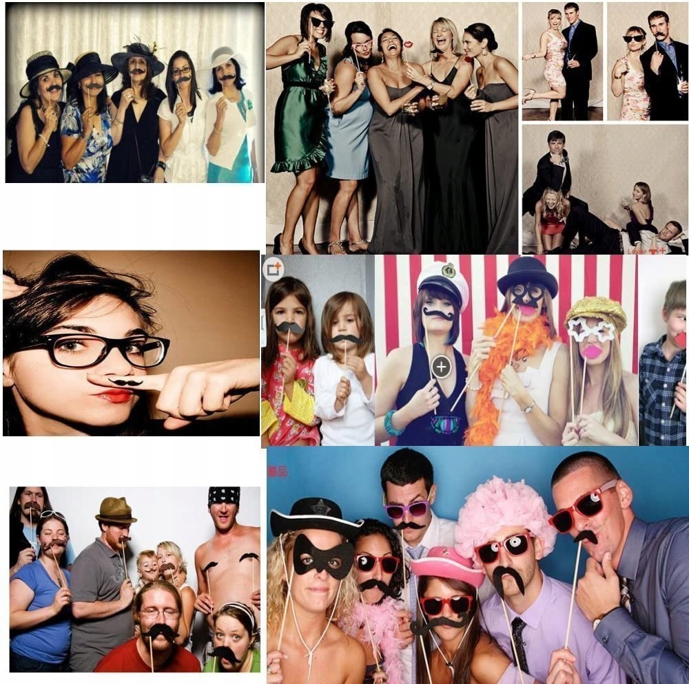 REKWIZYTY DO FOTOBUDKI NA WIECZÓR PANIEŃSKI 30 SZT Producent Inna