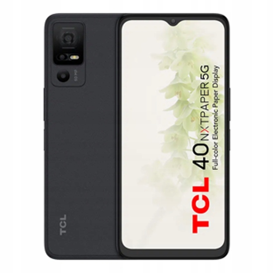 Smartfón Tcl 40 Nxtpaper 6 Gb 256 Gb 5G čierny