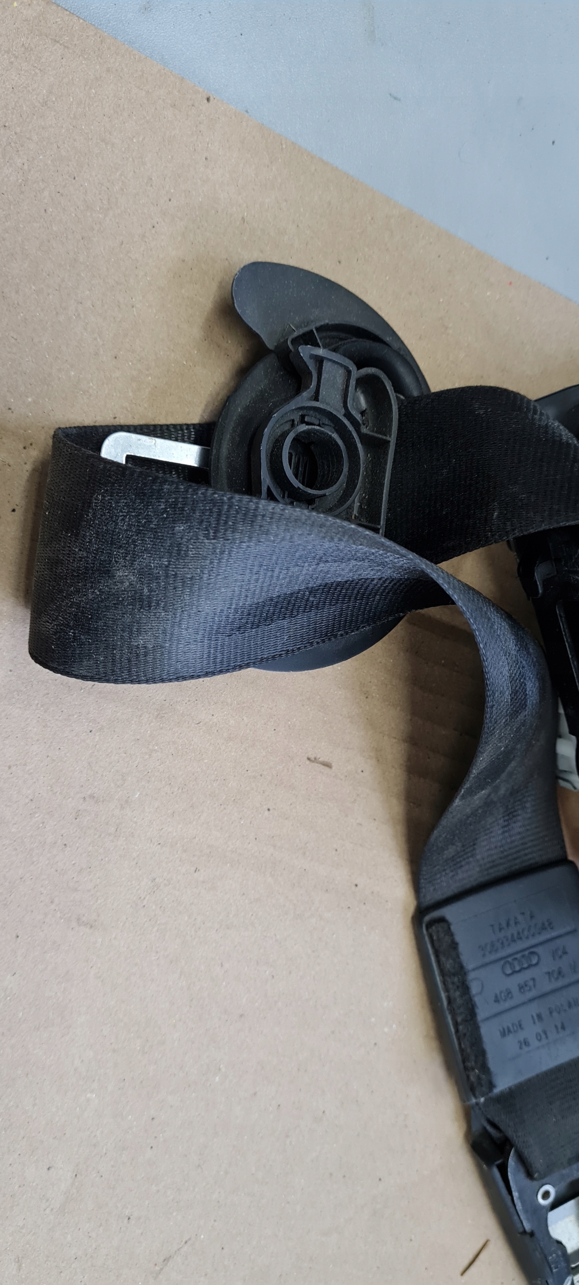 A6 C7 seat belt right front 4G8857706M 2014ROK