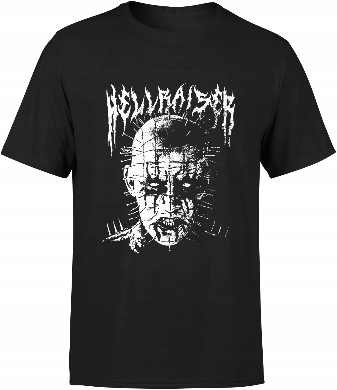 

Hellraiser Koszulka Męska Pinhead Z Nadrukiem Goth