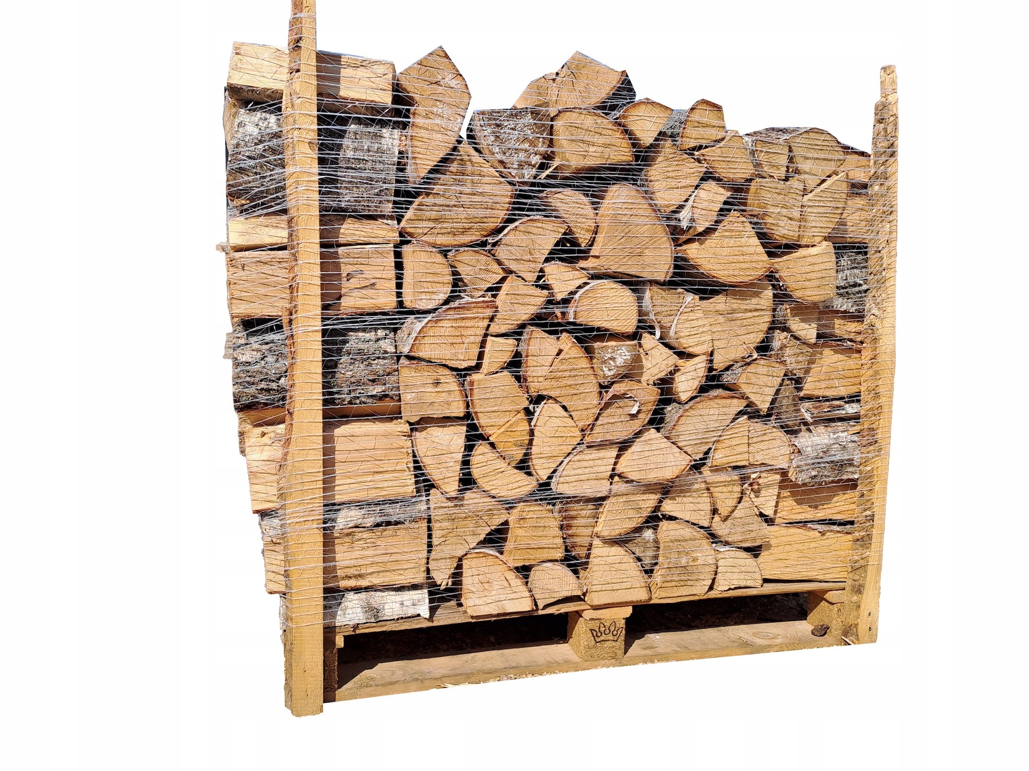 WYPRZEDAŻ Drewno Opałowe Kominkowe BRZOZA 1 mp sezonowane SUCHE paleta 1m3