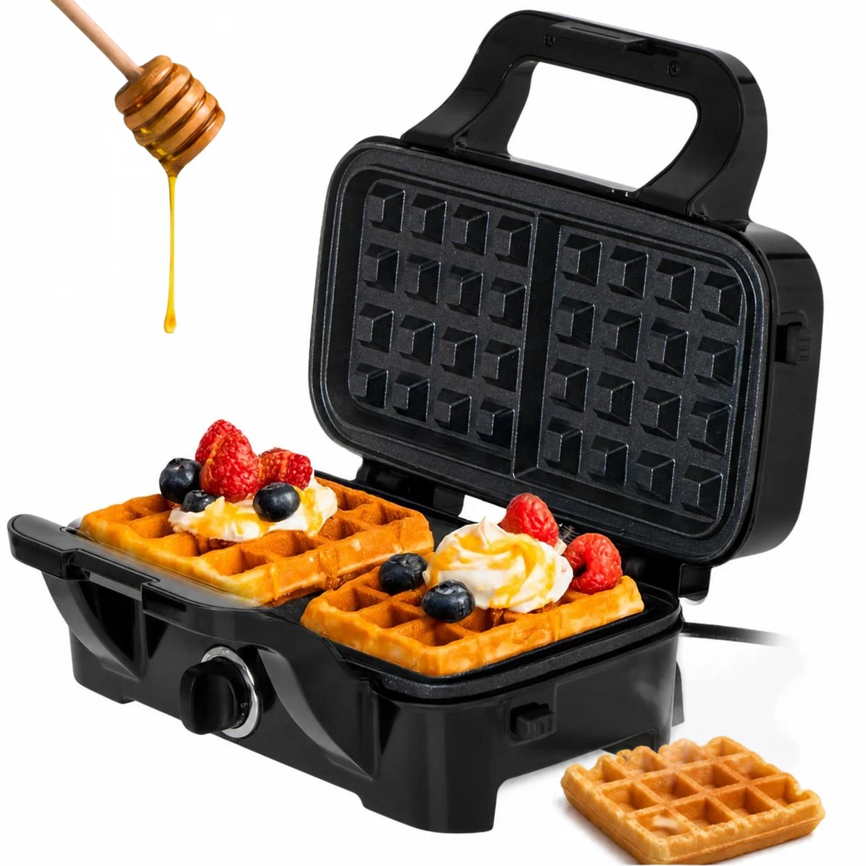 Opékač na tousty Vaflovač Grill 3v1 Adler AD3089 Regulace