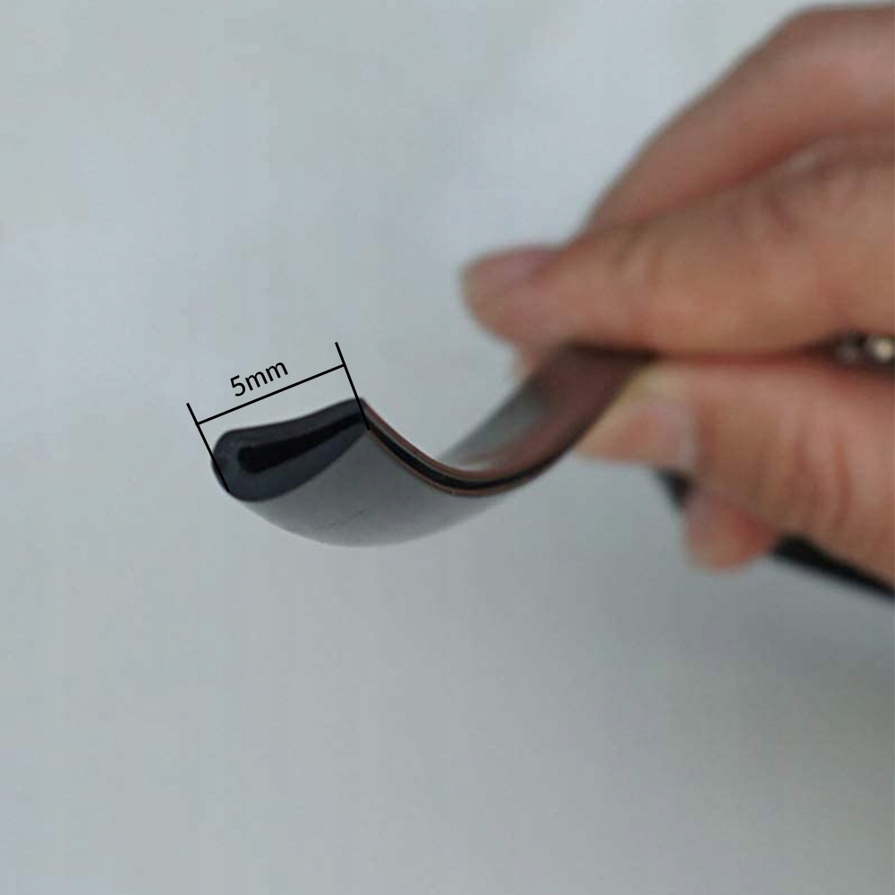 PROFIL OSŁONA KRAWĘDZI DRZWI SAMOCHODU BLACHY ODBOJNIK RANTU AUTA CZARNY Producent inny