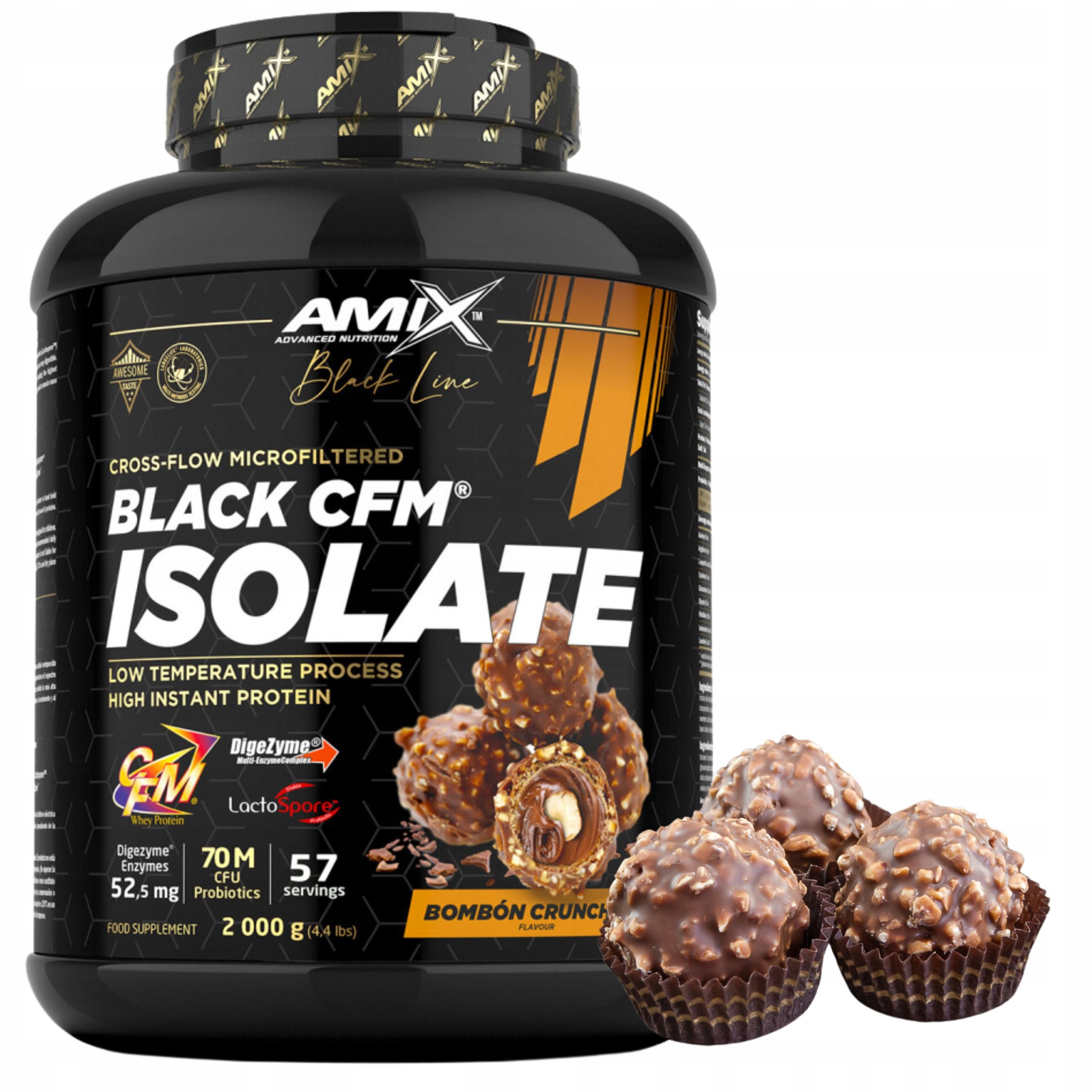 Probiotikum Protein Wpi Čokoláda Oříškový krém Cfm Amix 2 kg