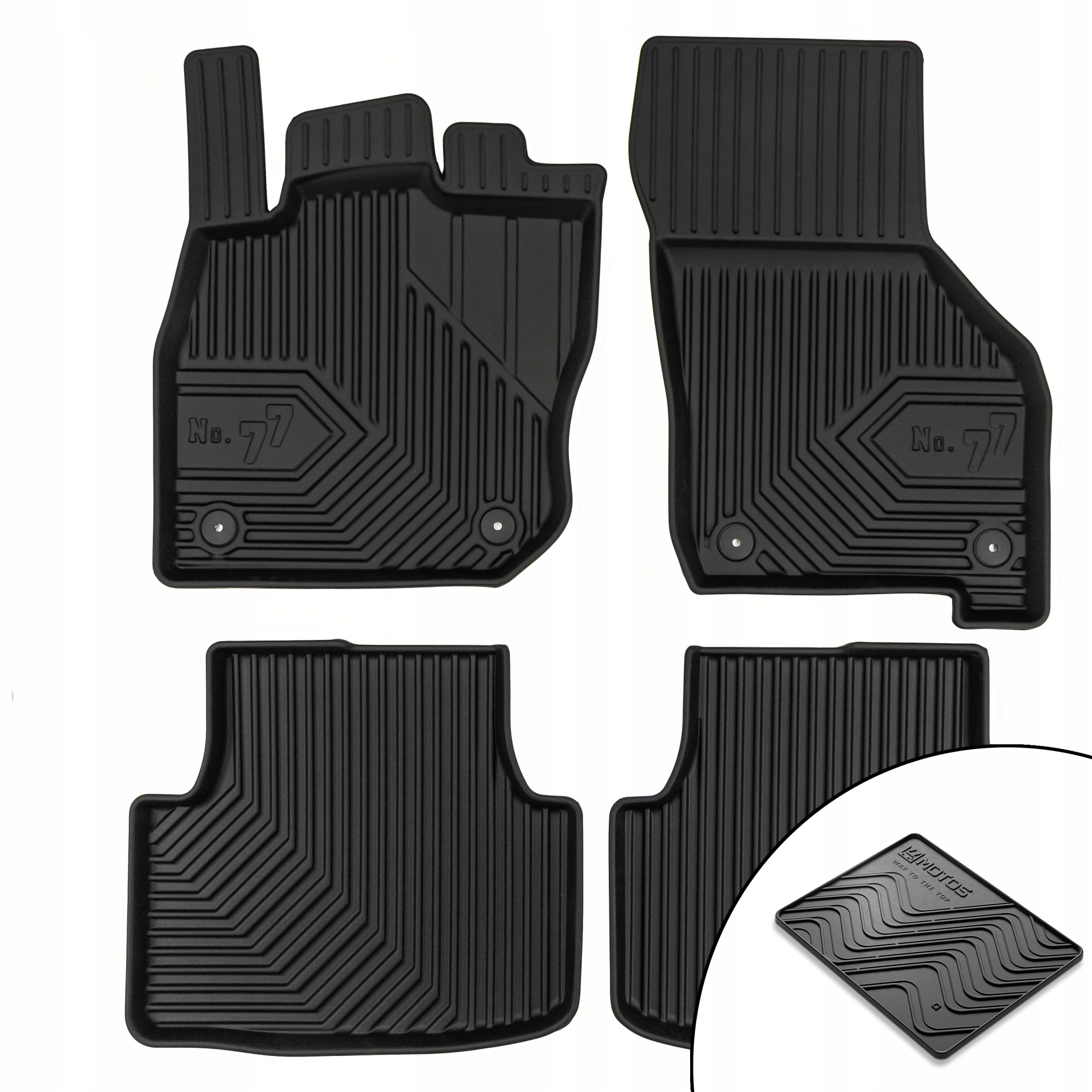 Dywaniki gumowe No.77 Volkswagen Golf VIII od 2019 mata