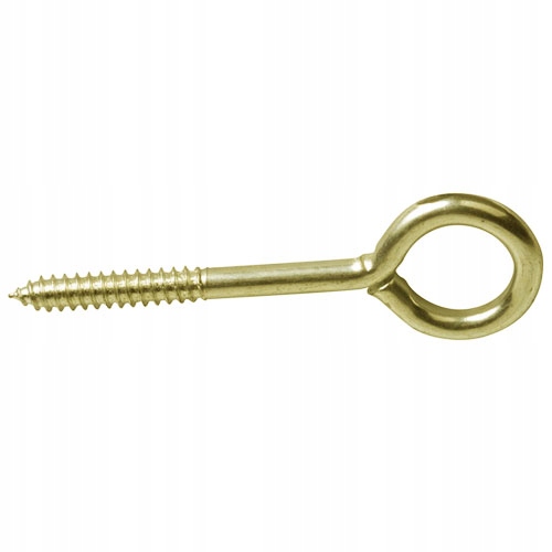 

Hak Haczyk pelny oczkowy Mosiądzowany 3x30mm 21szt