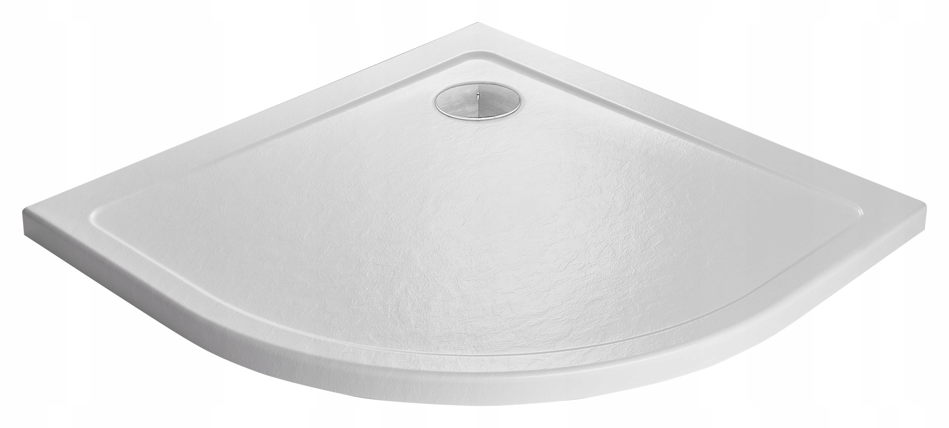Brodzik półokrągły Doros A Biały 90x90 Niski Radaway
