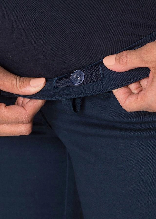 Bonprix spodenki ciążowe bermudy niebieski