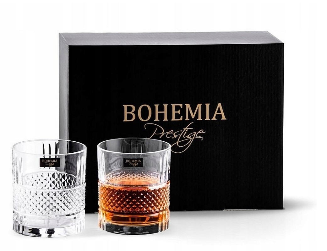 

Szklanki do whisky Bohemia Elegante 340ml kpl 6szt