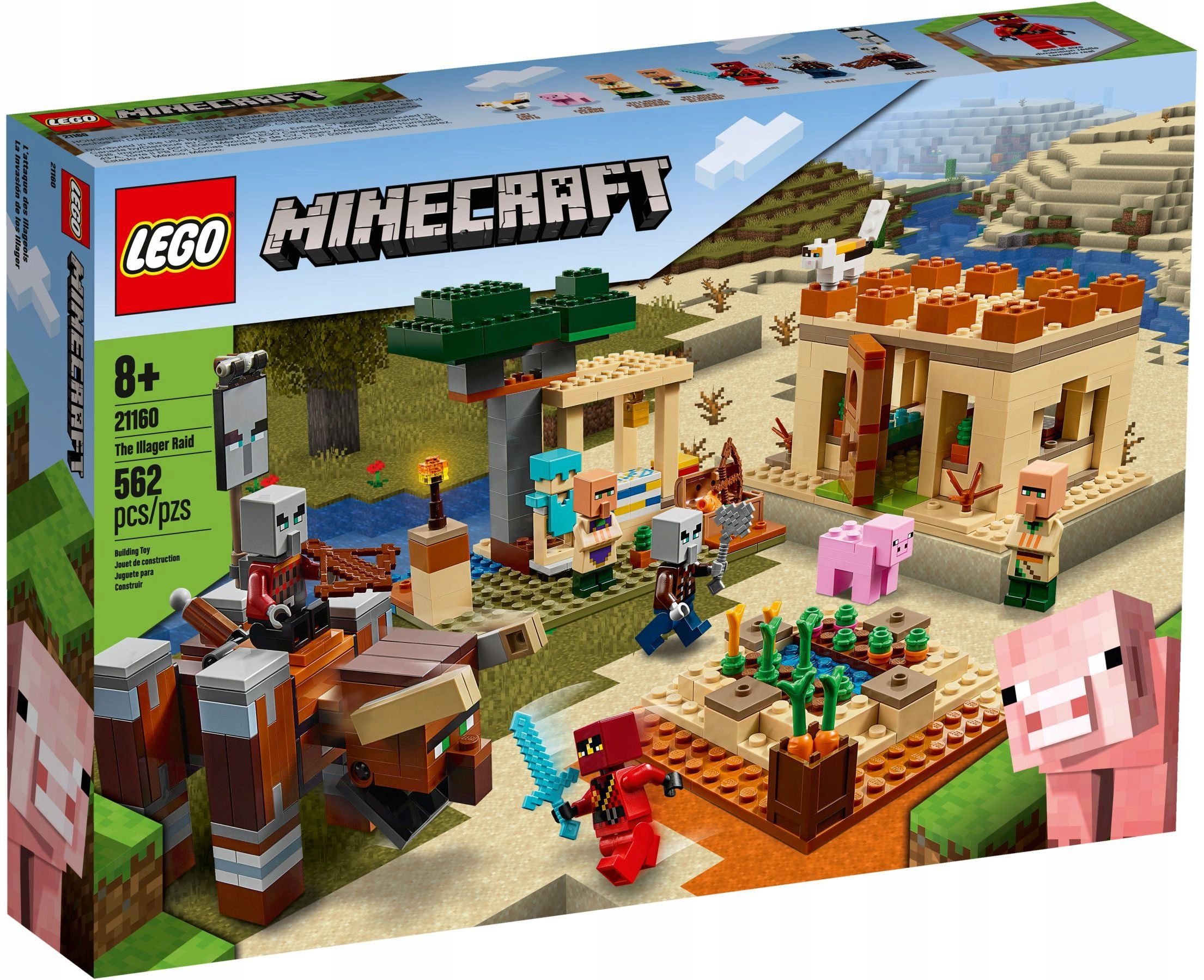 

Lego 21160 Minecraft Najazd Złosadników