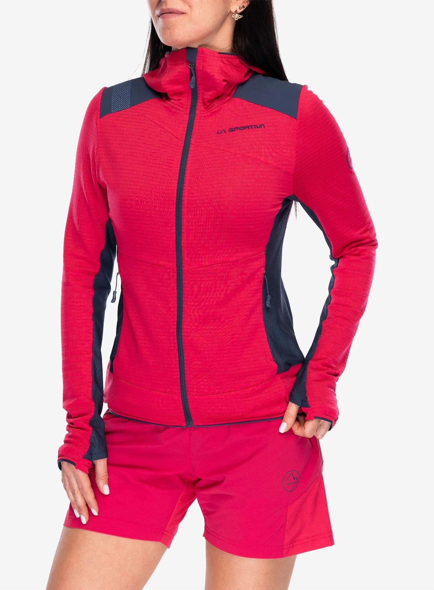 Bluza polarowa damska La Sportiva Aequilibrium Thermal Hoody azalea S