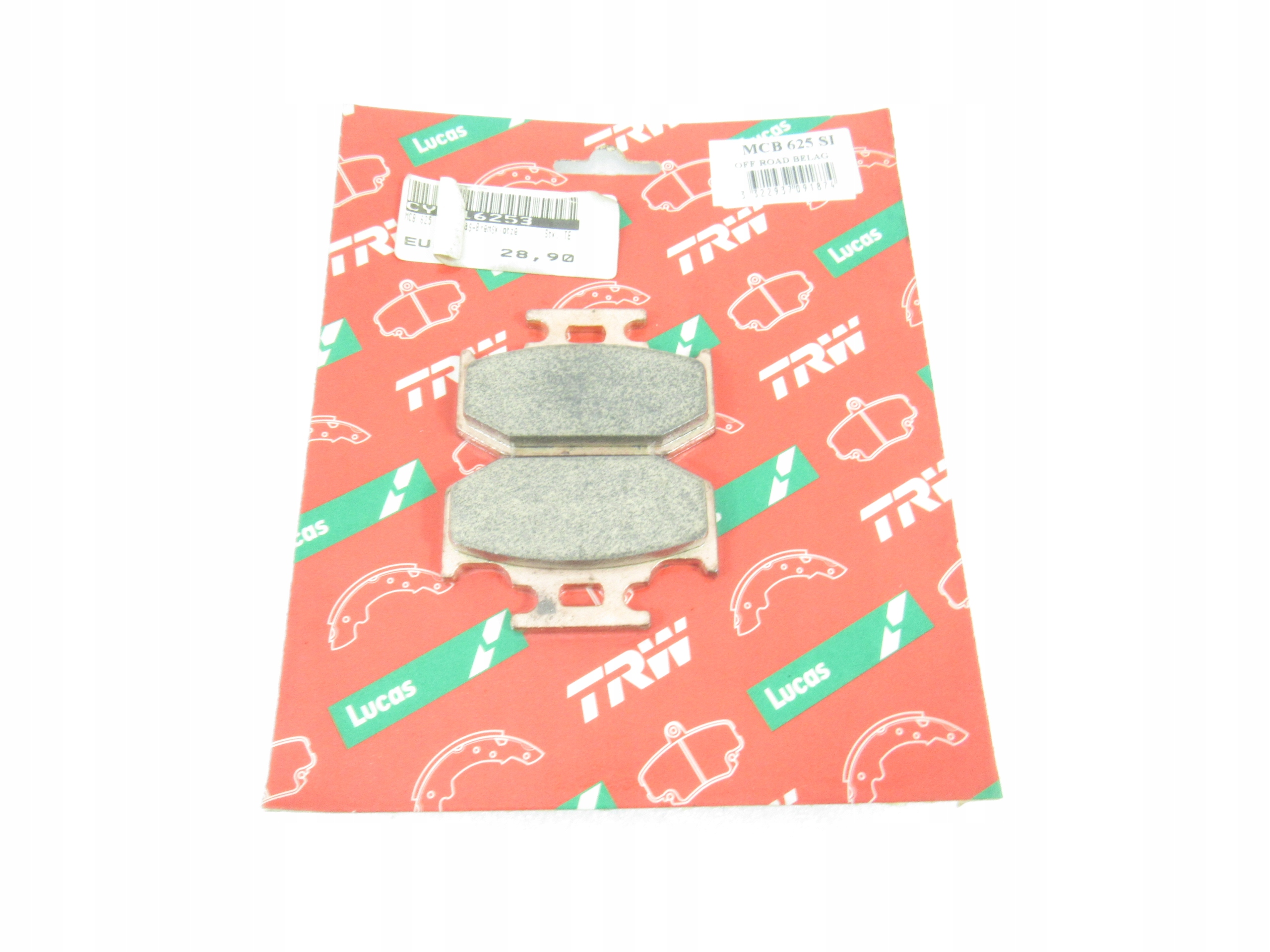 Klocki hamulcowe Lucas TRW MCB625SI Suzuki DR 650