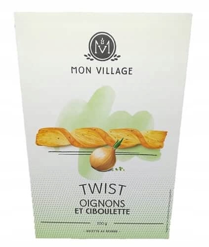 Levně 3x Twist sušenky s pažitkou a cibulkou 100 g