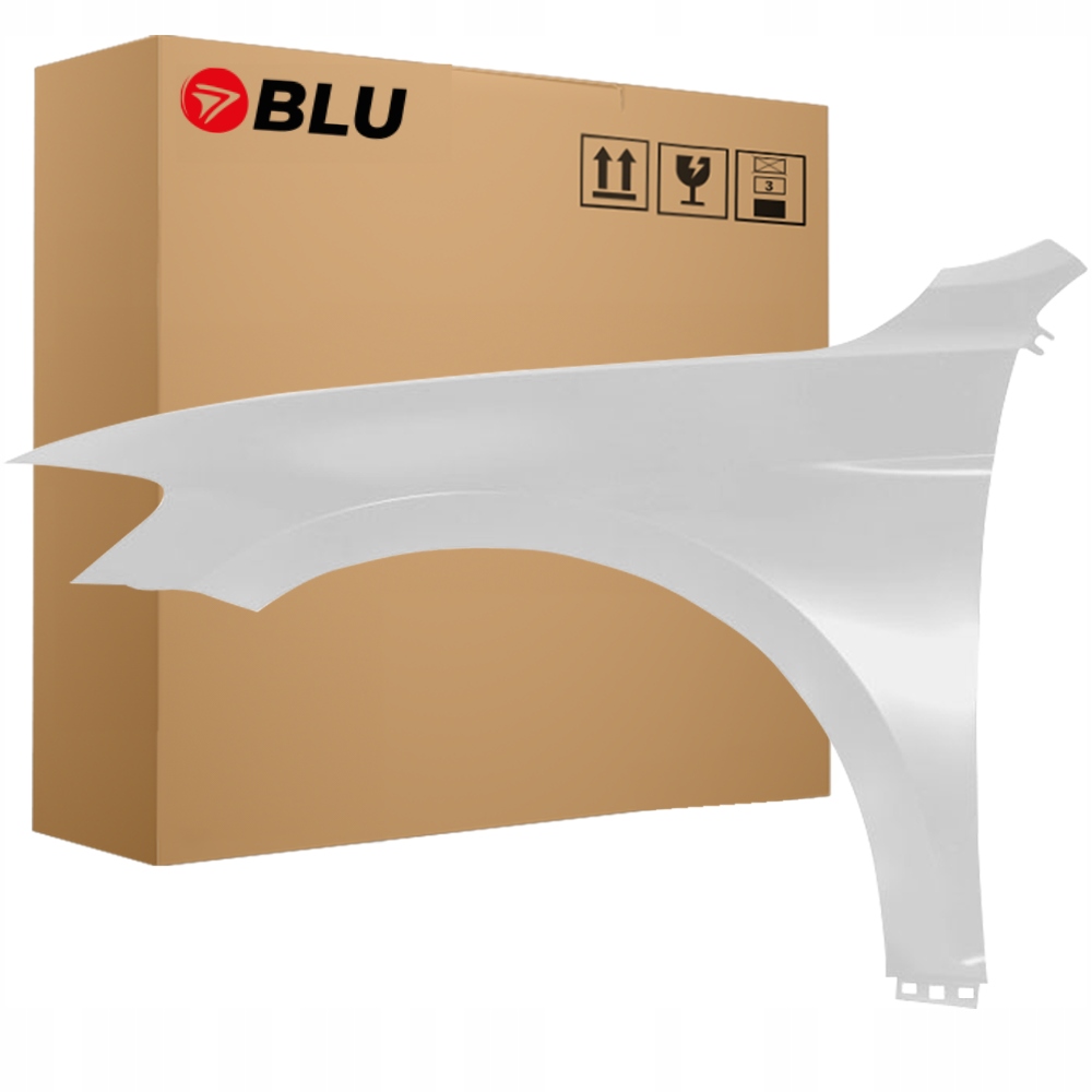 Blu Blatník Vw Passat B8 LB7W levý stříbrný 14-23 přední pozink TungstenSilber