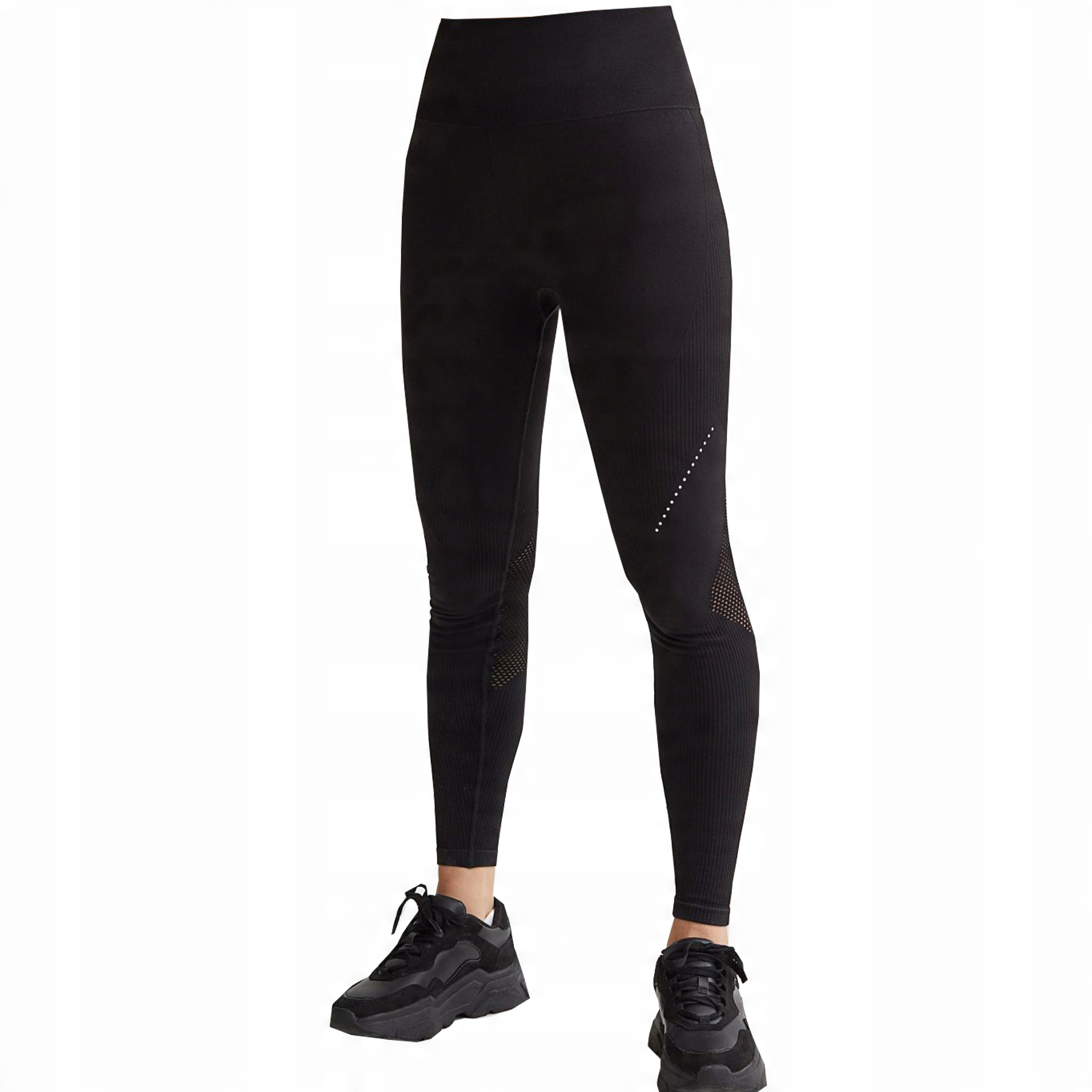 

Legginsy Leginsy Sportowe Czarne H&m M