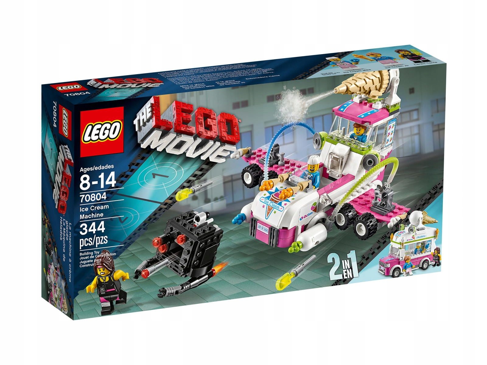 Lego Dobrodružství 70804 Stroj na zmrzlinu Nový