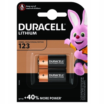 Baterie litowe Duracell High Power 123 3V 2szt.