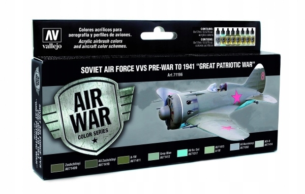 Vallejo 71196 Stavebnice Model Air War Soviet Force
