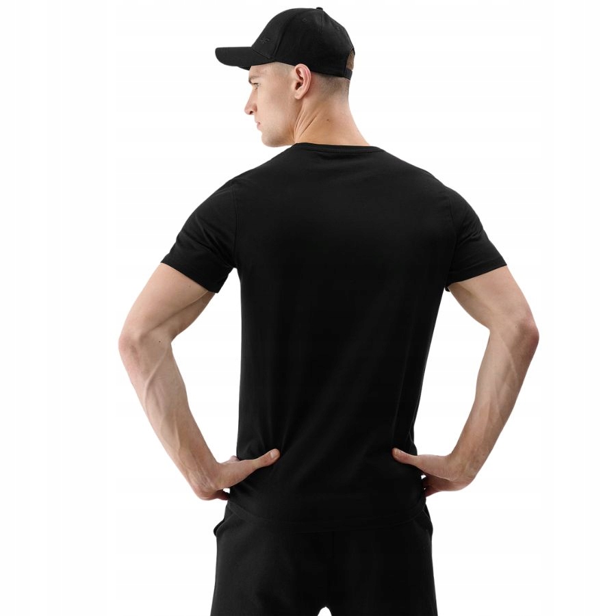 KOSZULKA MĘSKA 4F T-SHIRT PODKOSZULEK BLUZKA SPORTOWA NA CO DZIEŃ Linia regular