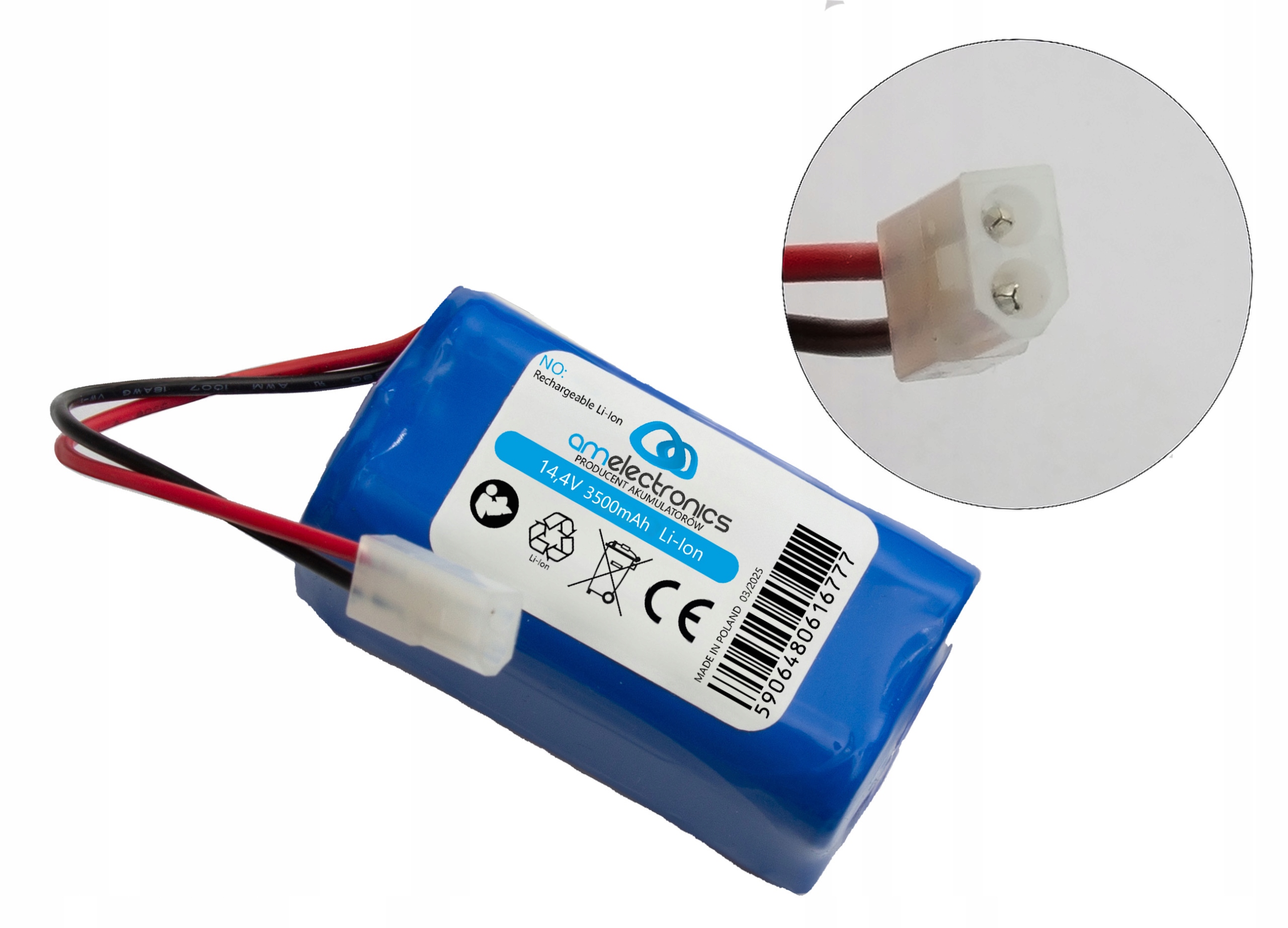 Rowenta Tefal Explorer Serie 20 Akumulátor baterie 14,4 V 3,5 Ah