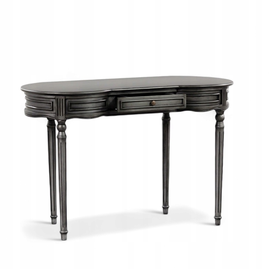 Konsola do Przedpokoju Stolik Przyścienny do Salonu Biurko Szare Stylowe Marka Artseries